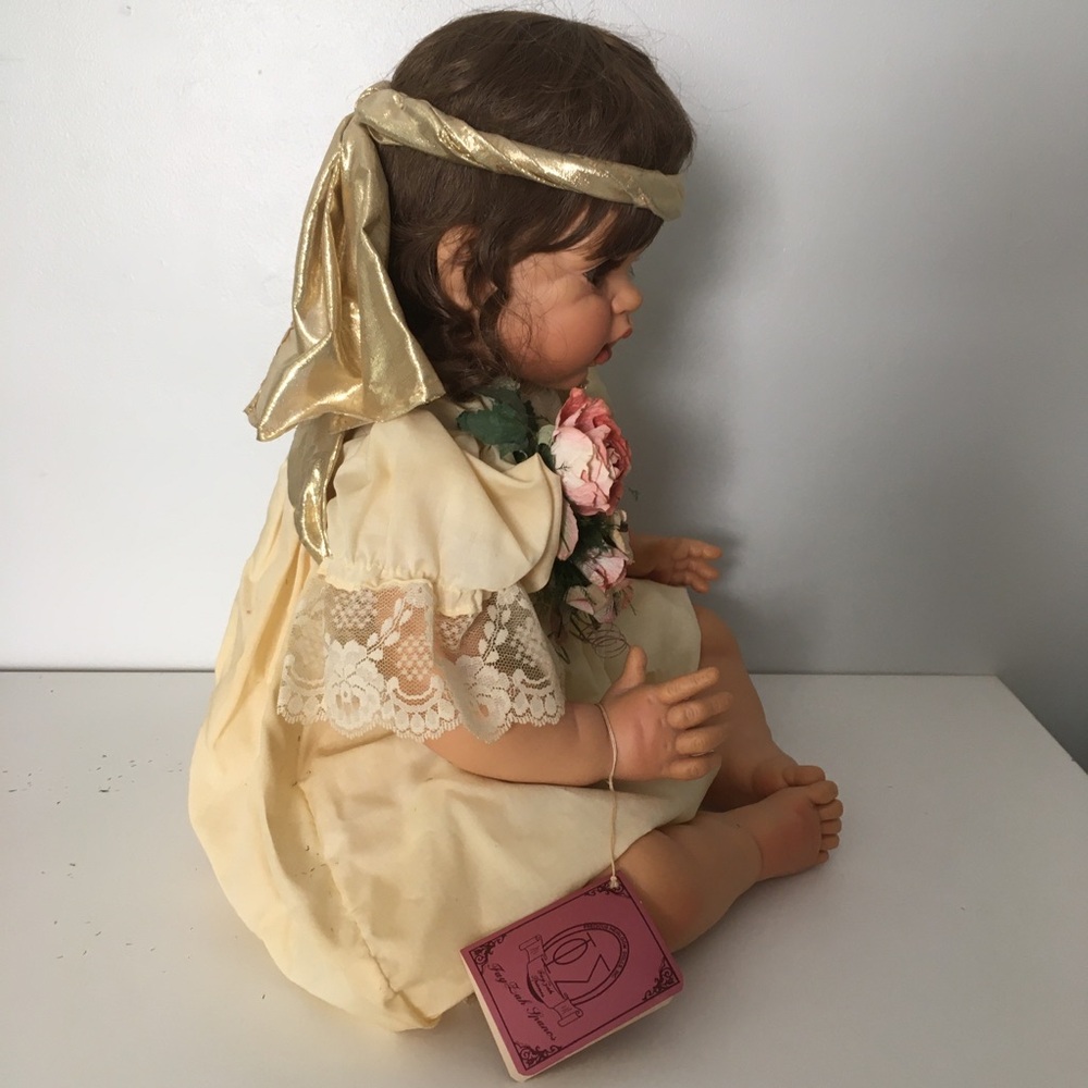 Vintage Fayzah Spanos Collection 'Halo' Precious Heirloom Doll #340/1,000 - Picture 3 of 15